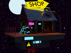 Spacehouse 3Dモデル