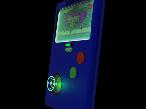 Game console Model 3D