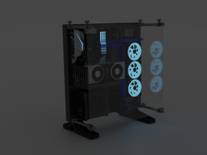 Gaming pc Model 3D