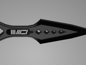 Kunai 3Dモデル