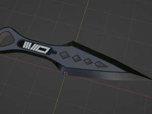 Kunai 3Dモデル