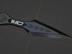 Кунай 3D Модель