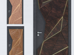 Modern door 3Dモデル
