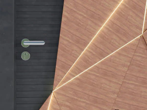 Porta moderna Modello 3D