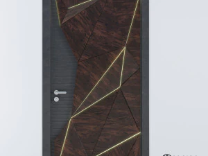 Porta moderna Modello 3D
