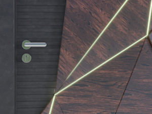 Modern door 3D-Modell