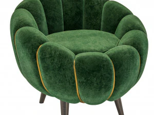 Curvy sofa 01 3D Model