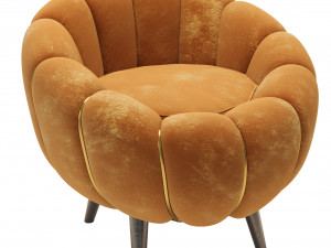 Curvy sofa 01 Model 3D