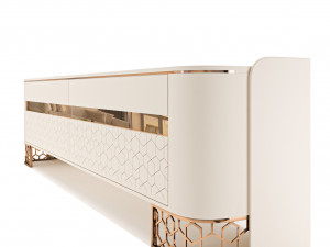 Fendi collection tv console 3D-Modell