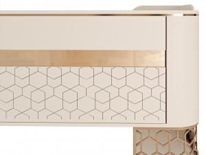 Fendi collection tv console 3D-Modell