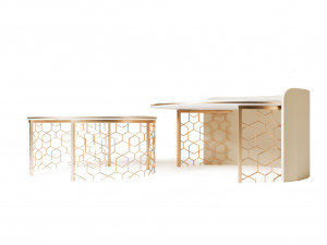 Fendi collection table 3D Model