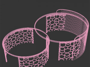 Fendi collection table 3D Model