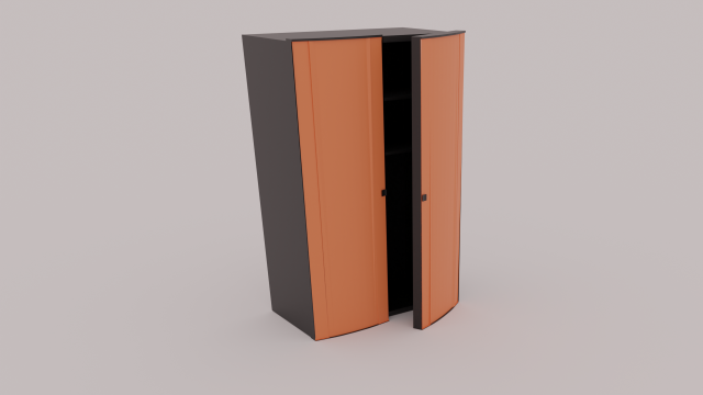 Chiffoner 3D Model .c4d .max .obj .3ds .fbx .stl .blend