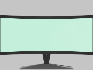 Monitor 3D Model