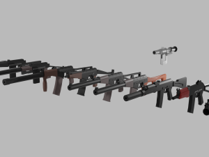 939 Guns Model 3D
