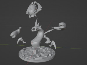 Baron nashor TFT League of Legends 3D-printmodel