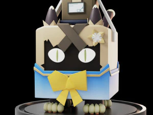 基罗原神冲击 3D 打印模型