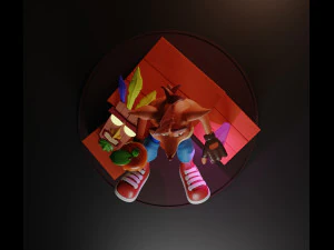 CRASH BANDICOOT 3D Print Model