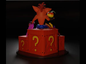 CRASH BANDICOOT 3D Print Model