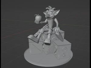 CRASH BANDICOOT 3D Print Model