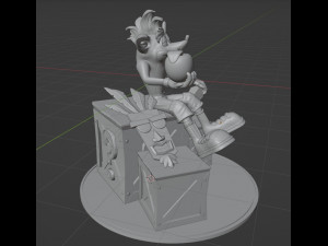 CRASH BANDICOOT Model Cetak 3D