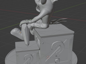 CRASH BANDICOOT Model Cetak 3D