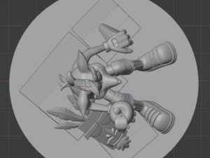 CRASH BANDICOOT Model Cetak 3D
