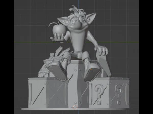 CRASH BANDICOOT 3D Print Model