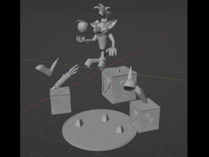 CRASH BANDICOOT Model Cetak 3D