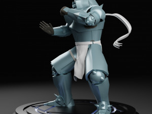 Alphonse Elric from anime Fullmetal Alchemist 3D-Druckmodell