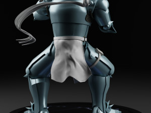 Alphonse Elric from anime Fullmetal Alchemist 3D-Druckmodell
