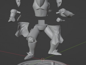 Alphonse Elric from anime Fullmetal Alchemist 3D-Druckmodell