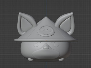Goro Dog Jewelry Box Genshin Impact Modèles 3D en vedette