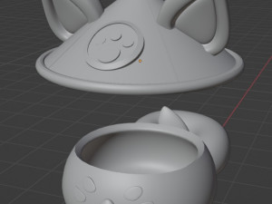 Goro Dog Jewelry Box Genshin Impact Modèles 3D en vedette