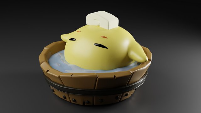 River Sprite TFT LEAGUE OF LEGENDS 3Dプリントモデル .c4d .max .obj .3ds .fbx .stl .blend 
