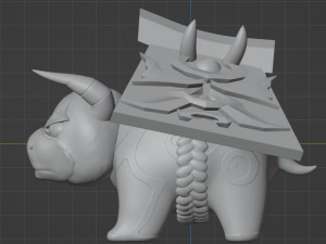 Ushi - Genshin Impact Modelo de impresión 3D
