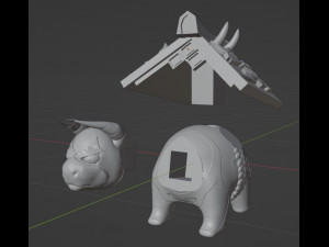 Ushi - Genshin Impact Modelo de impresión 3D