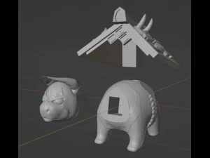 Ushi - Genshin Impact 3D Print Model
