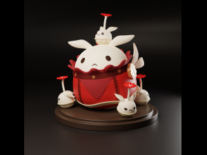 DODOKO GENSHIN IMPACT 3D 프린트 모델