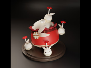 ДОДОКО ГЕНШИН ИМПАКТ 3D Принт Модель