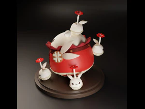 DODOKO GENSHIN IMPACT 3D Print Model