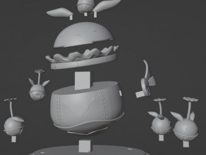 ДОДОКО ГЕНШИН ИМПАКТ 3D Принт Модель