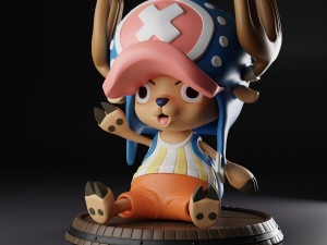 One Piece Tony Tony Chopper 3D Baskı Modeli