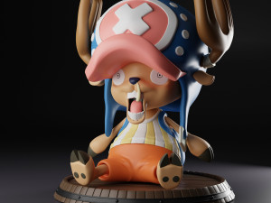One Piece Tony Tony Chopper 3D Baskı Modeli