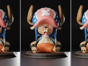 One Piece Tony Tony Chopper 3D Baskı Modeli