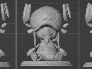 One Piece Tony Tony Chopper 3D Baskı Modeli