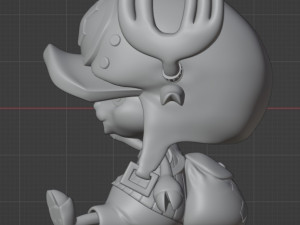 One Piece Tony Tony Chopper 3D Baskı Modeli