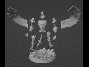 Galio League of Legends 3Dプリントモデル