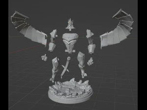 Galio League of Legends 3D Print Model