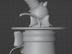 Lyney cat in the hat Jewelry Box Genshin Impact 3D Принт Модель